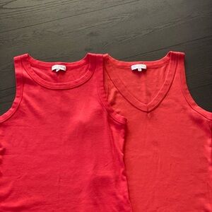 2 Michael Stars tank tops size large